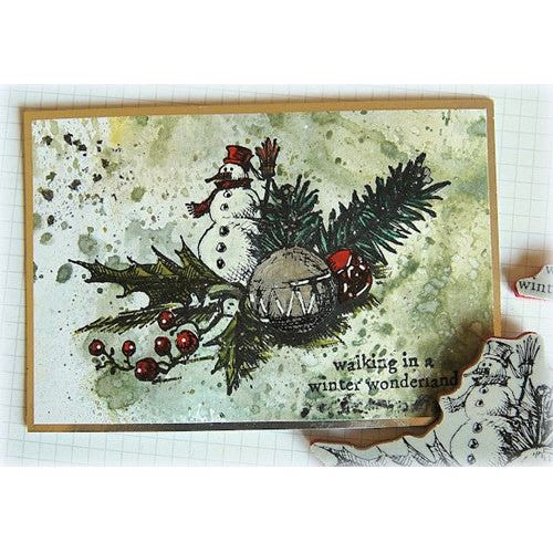 Tim Holtz Cling Rubber Stamps - Seasonal Catalog 2 CMS178