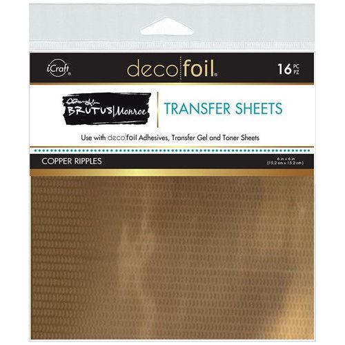 Deco Foil Transfer Sheets - Gold Shattered Glass-ThermoWeb-2