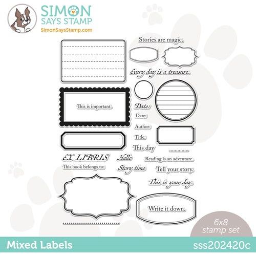 Simon Says Clear Stamps SNOWFLAKE EDGES sss202426 – Simon Says Stamp