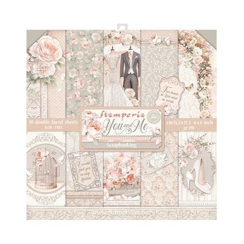 Stamperia Romance Forever Washi Pad Sheets A5 sbw02 – Simon Says Stamp