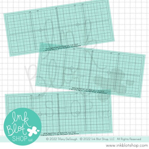 Waffle Grid for Glass Cutting or crafting- 2 Pack