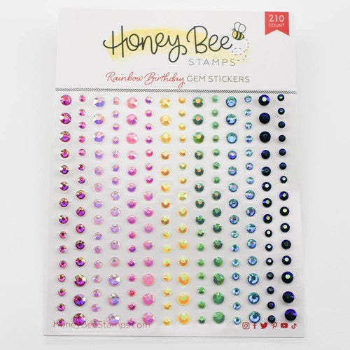 Pink and Main Happy Hello Sticky Gems Embellishment pme113
