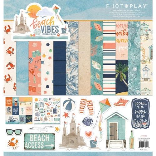 Echo Park Paper FARMHOUSE KITCHEN 12x12 Solids Scrapbook Cardstock Pack