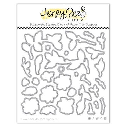 Honey Bee Clear Stamps Painted Blooms