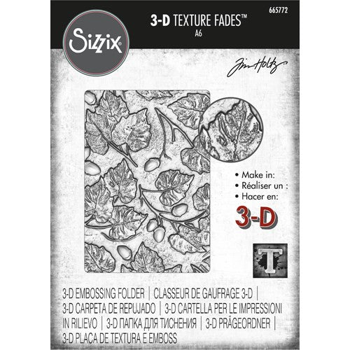 Sizzix Texture Fades Embossing Folder by Tim Holtz Multi Holiday Knit -  22440311