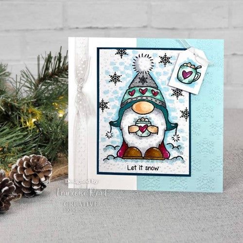 Vintage Christmas gnome Stamp Design Christmas (2820808)