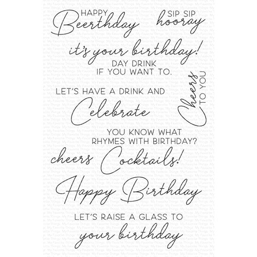My Favorite Things Happy Happy Birthday Clear Stamps Cs703