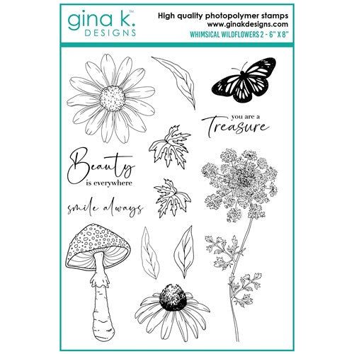 Gina K Designs Breath of Sunshine Clear Stamps Gkd177