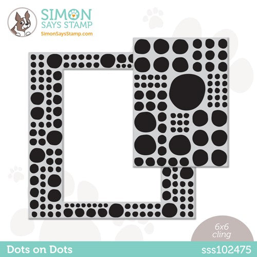 Simon Says Stamp Stencil CIRCLE DOTS ssst121376