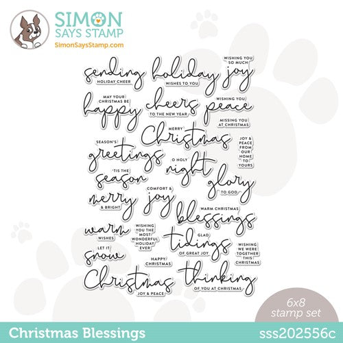 Simon Says Clear Stamps SNOWFLAKE SEASON sss202183c ** – Simon