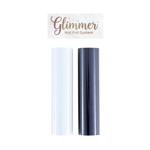 Glimmer Hot Foil 4 Rolls - Satin Metallics Variety Pack