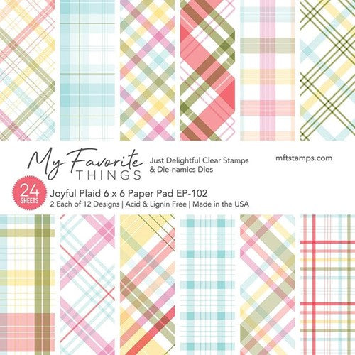 My Favorite Things Notebook Paper 6x6 inch Paper Pad EP100