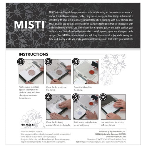 The Amy Doodle Of It All . . . : Misti Stamping Tool