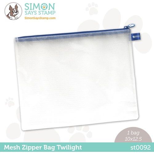 Simon Says Stamp Cheeky Pink Mesh Zipper Bags 3 Pack