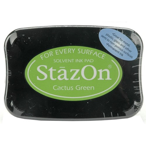 Tsukineko StazOn Ink Pad For Stamps - Royal Purple Color, 1 Ink
