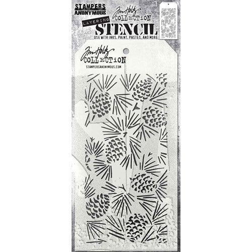 Tim Holtz Clear Stamps and Stencil OBSERVATIONS THMM137 – Simon