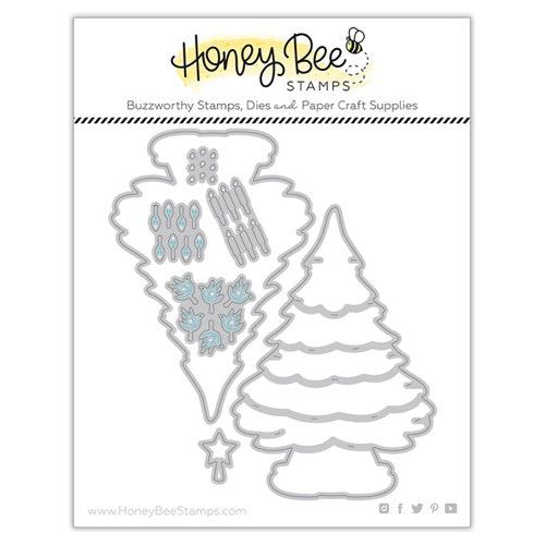 Honey Bee Layering Snowflakes Dies Hbds-Lsn