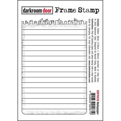 Darkroom Door - Quote - Crazy Enough - Red Rubber Cling Stamp – Topflight  Stamps, LLC