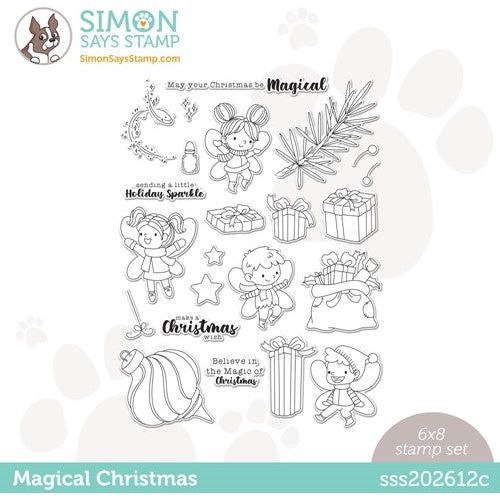 New Poppystamps Magic and Sparkle clear acrylic stamps