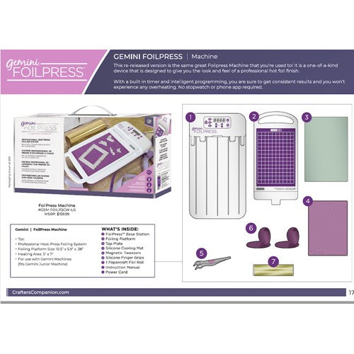 Heidi Swapp Blush Minc Foil Applicator and Starter Kit 315418