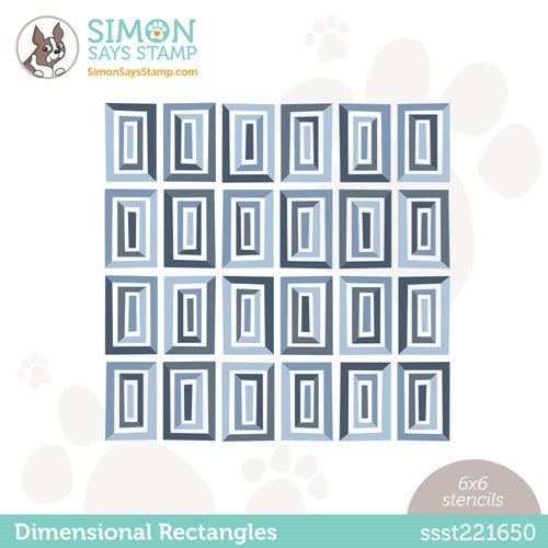 Simon Says Stamp Stencil MINI SLIMLINE SNOWFLAKE WINDOW ssst221602