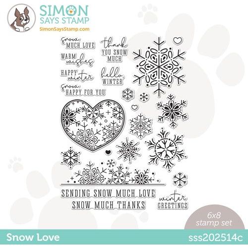 Simon Says Clear Stamps SNOWFLAKE EDGES sss202426 – Simon Says Stamp