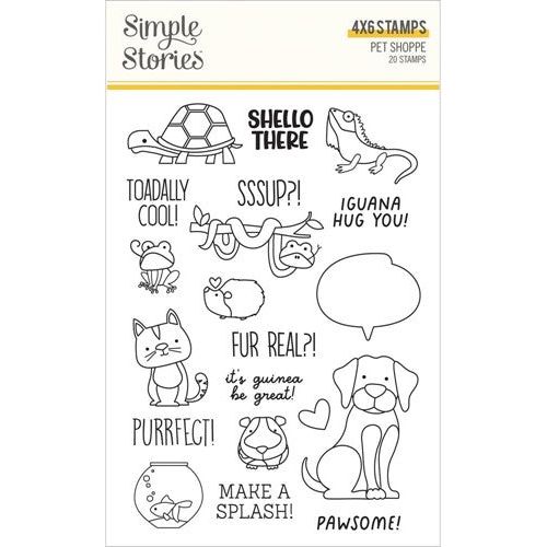 Doodlebug Clear Doodle Stamps-Pretty Kitty