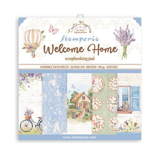 ¡10% Discount! Stamperia Welcome Home Create Happiness Acrylic Kit Allegro