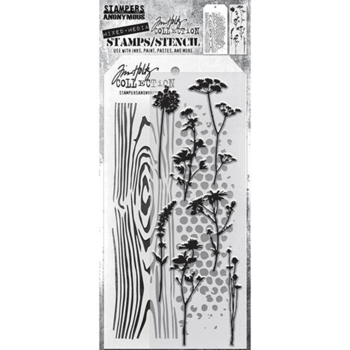 Stampers Anonymous Tim Holtz Cling Rubber Stamps Stamp Postcards Docum –  Everything Mixed Media