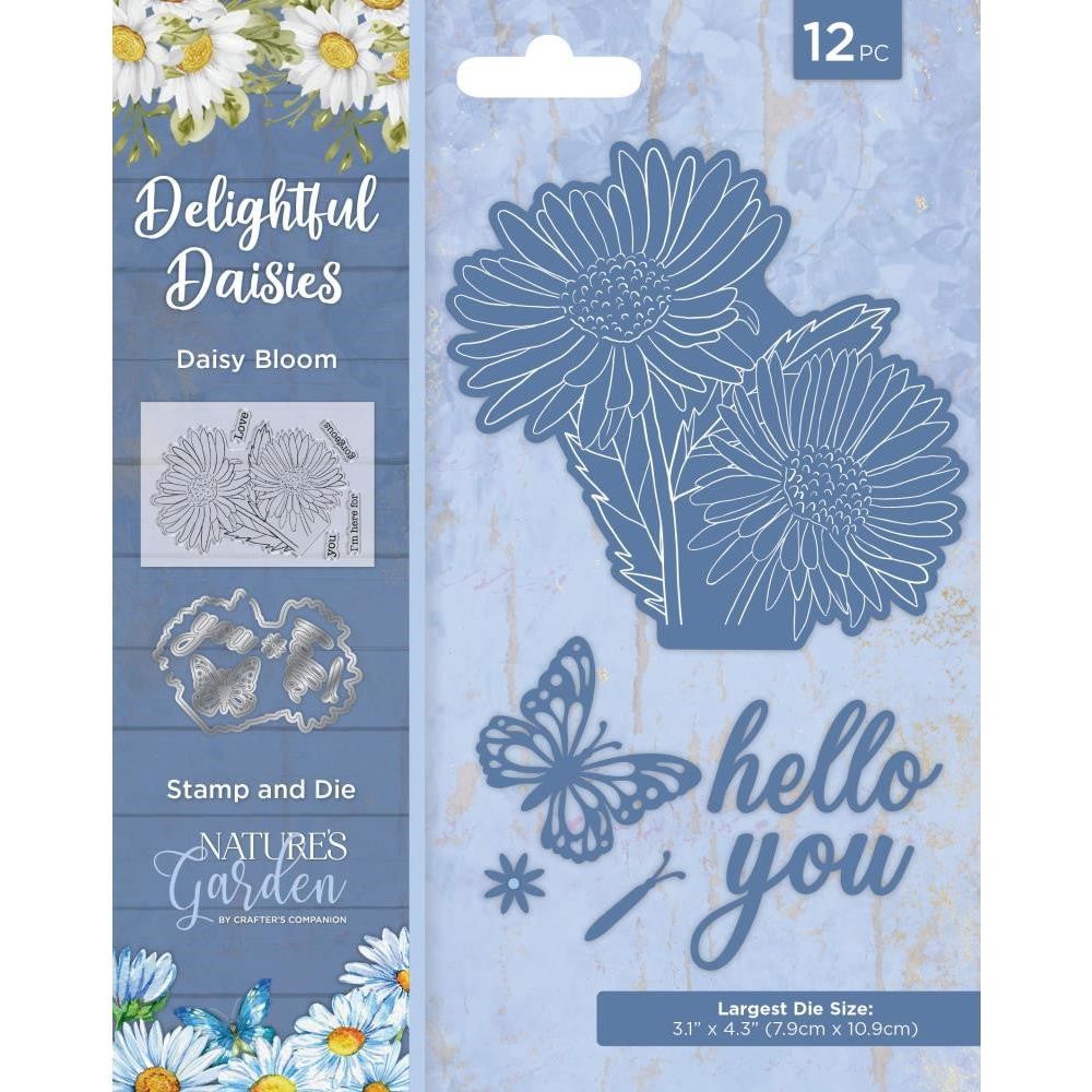 Crafter's Companion Dainty Daisy Die Set ng-dd-md-dd* – Simon Says