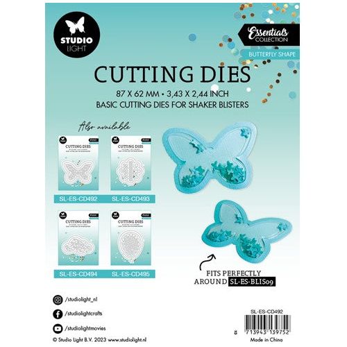 Nr. 569, Shaker Balls Essentials Cutting Die - Studio Light