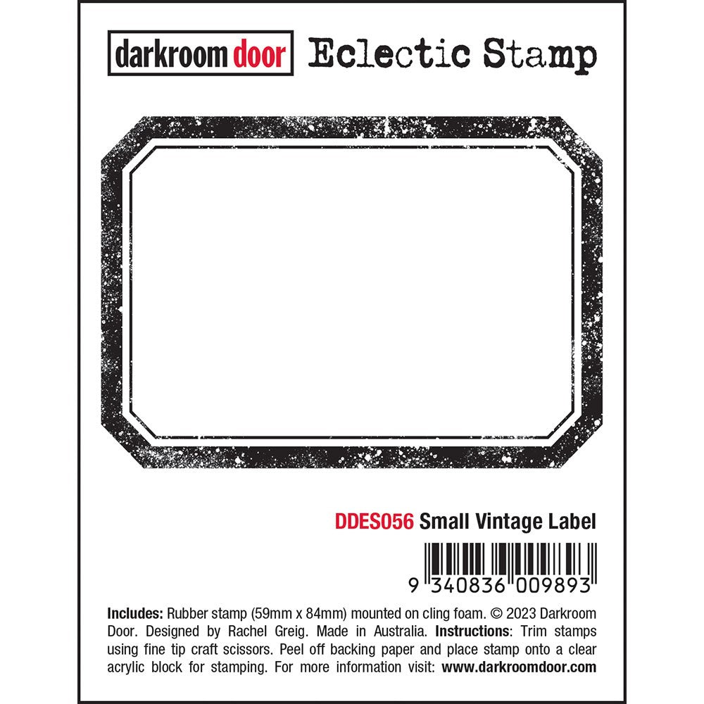 Darkroom Door Cling-Mount Eclectic Stamp - Mini Calendar at  at  Mic Moc