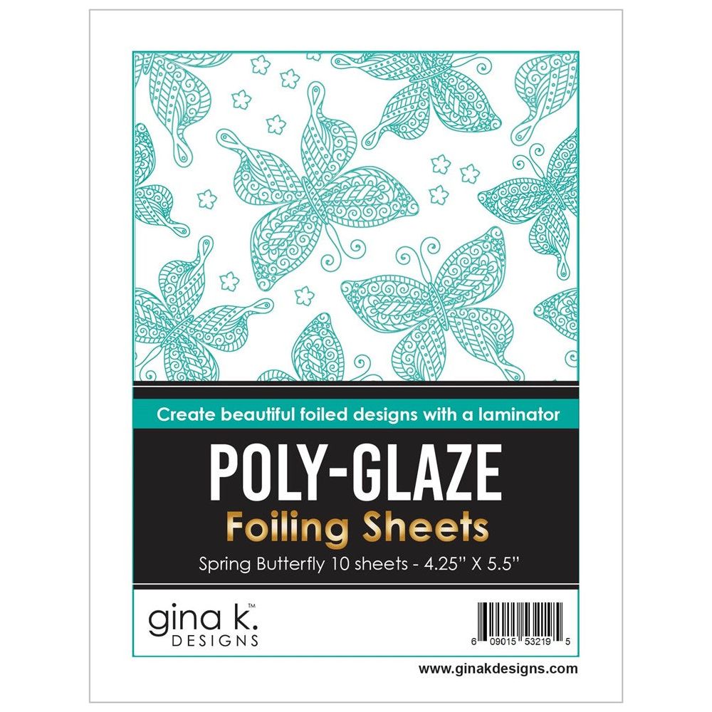 POLY-GLAZE Foiling Sheets- Art Deco – Gina K Designs, LLC