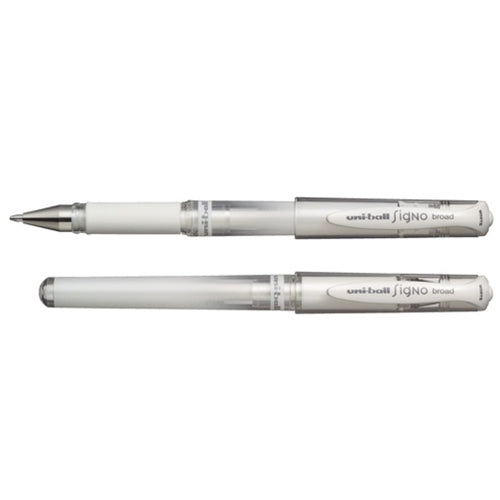 Uni-Ball Gel Impact Pen White, Gold, & Silver 3pck