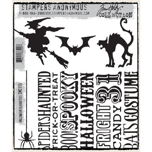 Tim Holtz Cling Rubber Stamps The Obscure Cms471