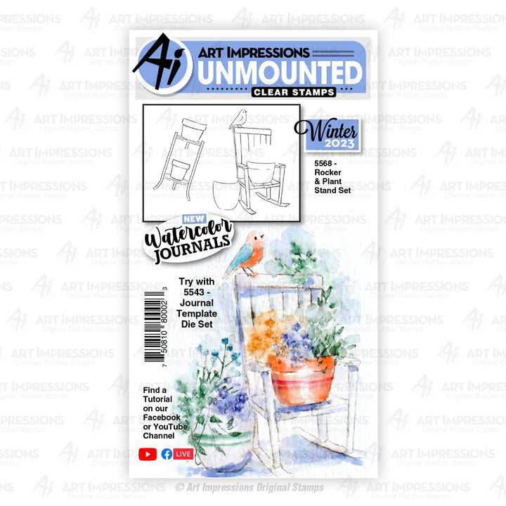 5543 – Journal Template Die Set – Art Impressions