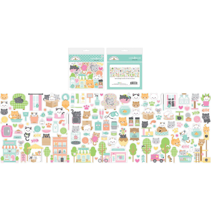 Doodlebug - Fancy Frills Cardstock Stickers - 842715034167