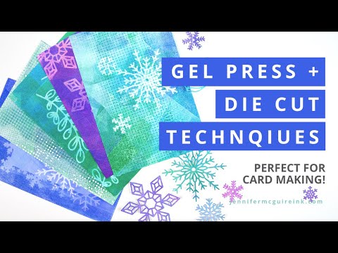 Monoprinting Print Plate - 8” X 10” Gel Plate - Printmaking Supplies -  Reusable Gel Printing Plate for Press Art for Card Making, Scrapbooking