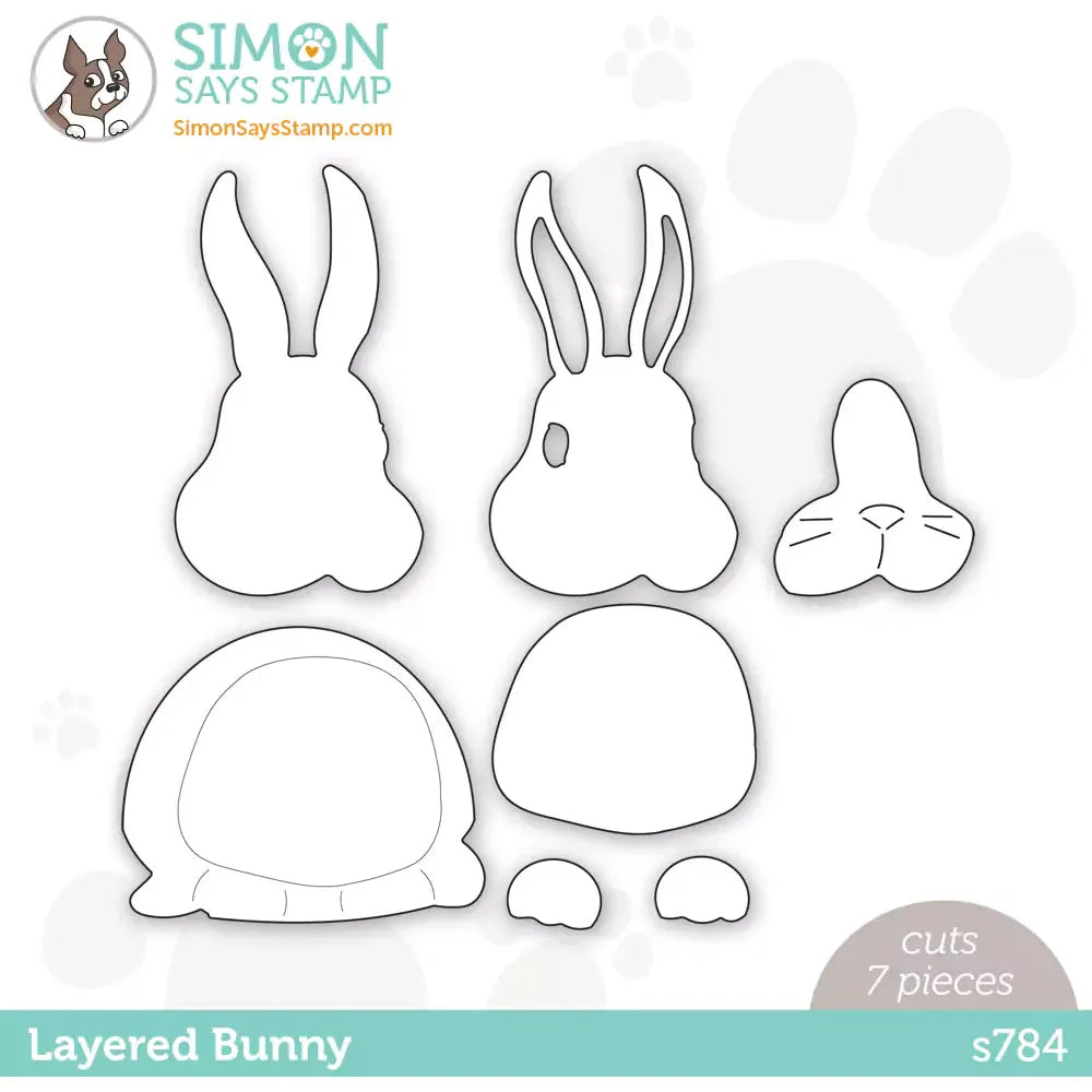 Tim Holtz Clear Stamps and Stencil HIPSTER BUNNY THMM164 – Simon Says Stamp