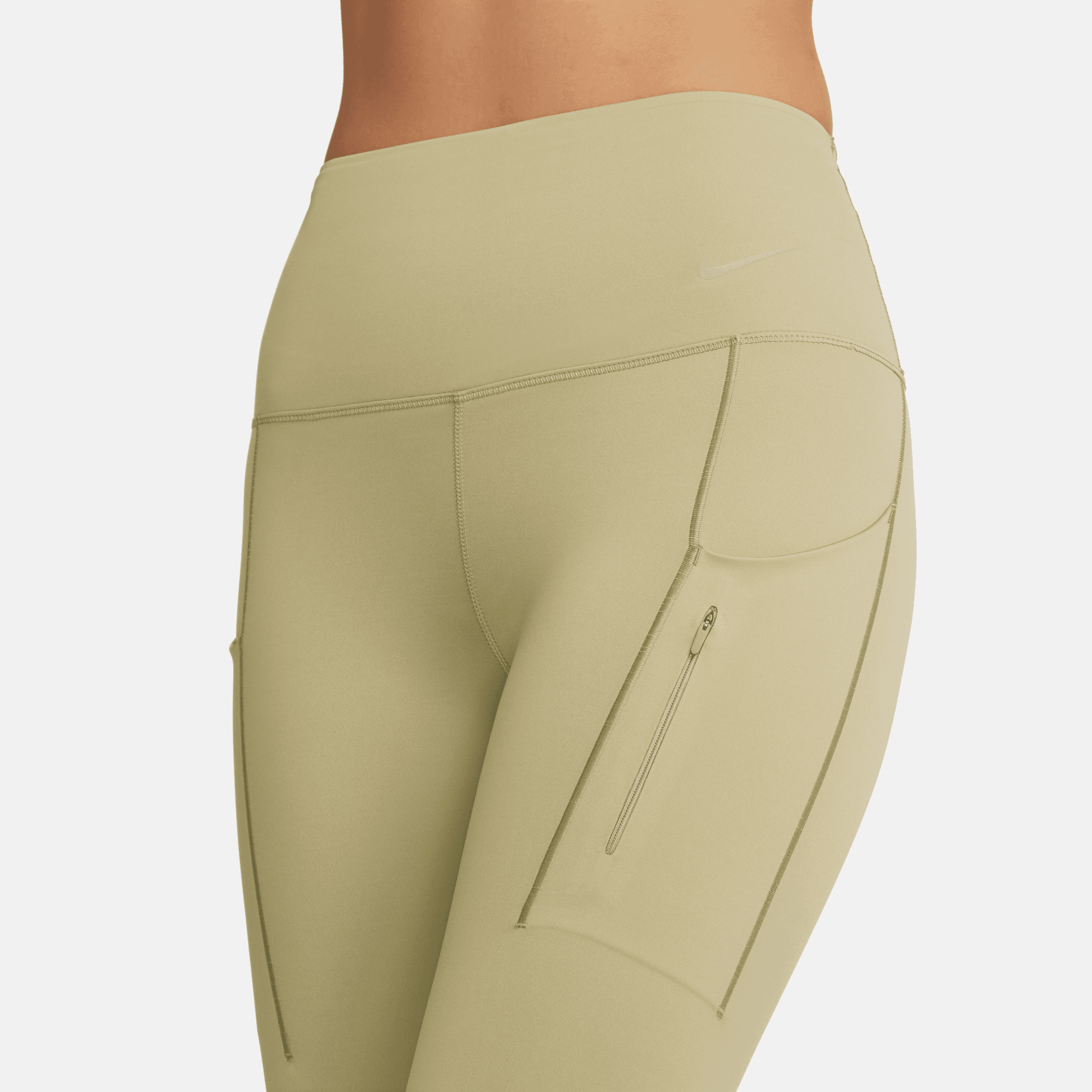 NIKE GO WOMENS FIRM-SUPPORT HIGH-WAISTED 7/8 LEGGINGS WITH POCKETS
