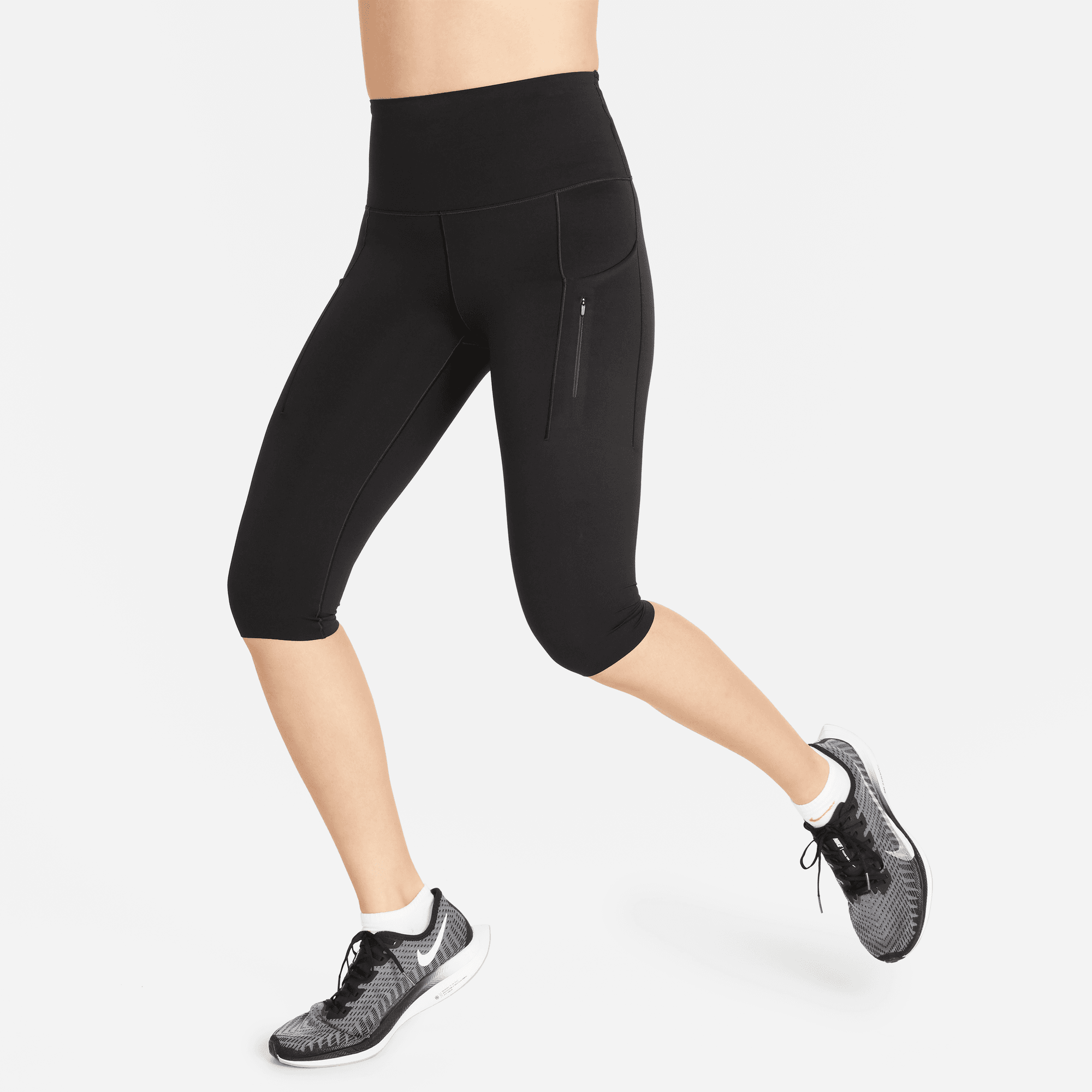 Nike Women's​ Dri-FIT Go Firm-Support Hight-Waisted Cropped