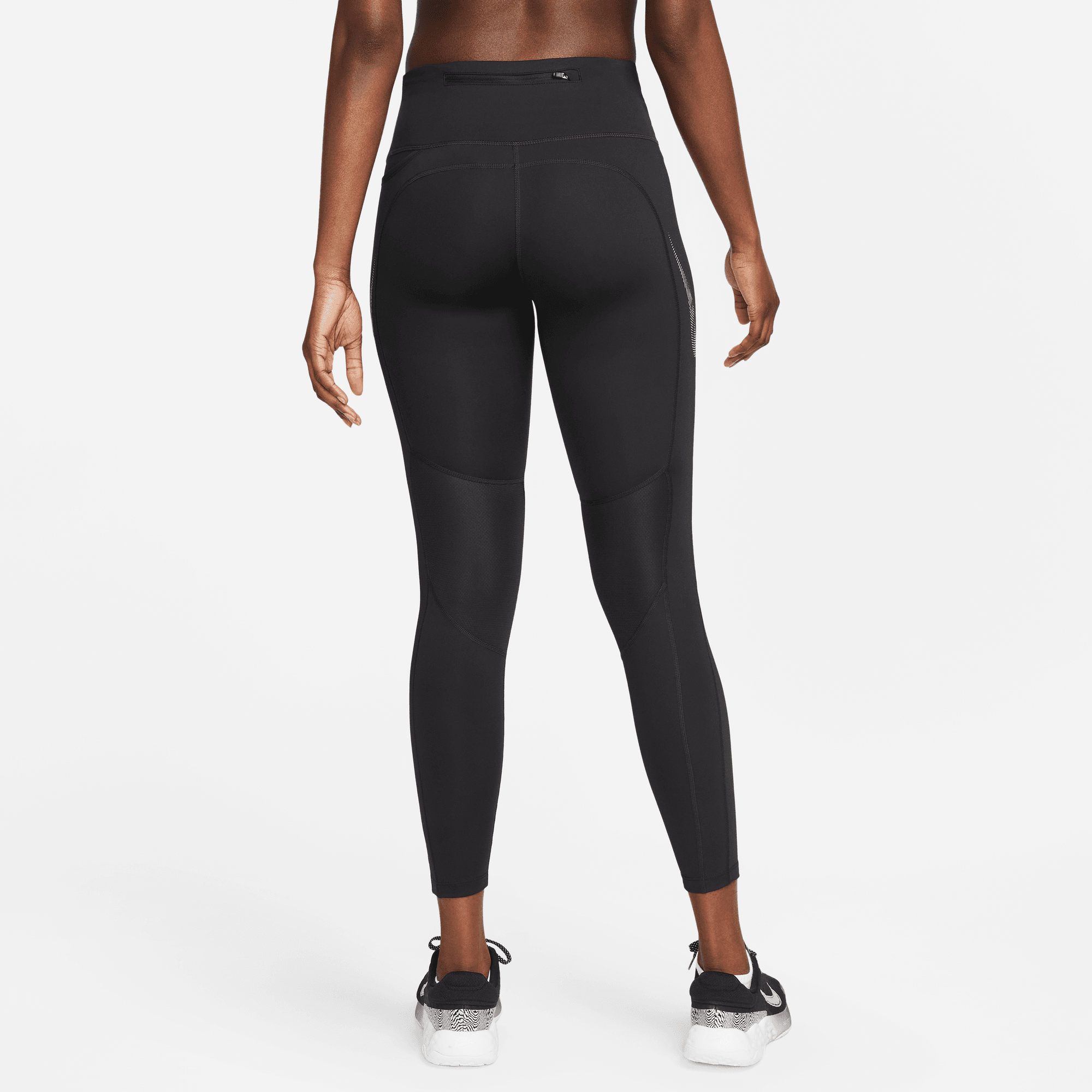 Nike Fast Swoosh Women's Mid-Rise 7/8 Printed Running Leggings with  Pockets. Nike ID