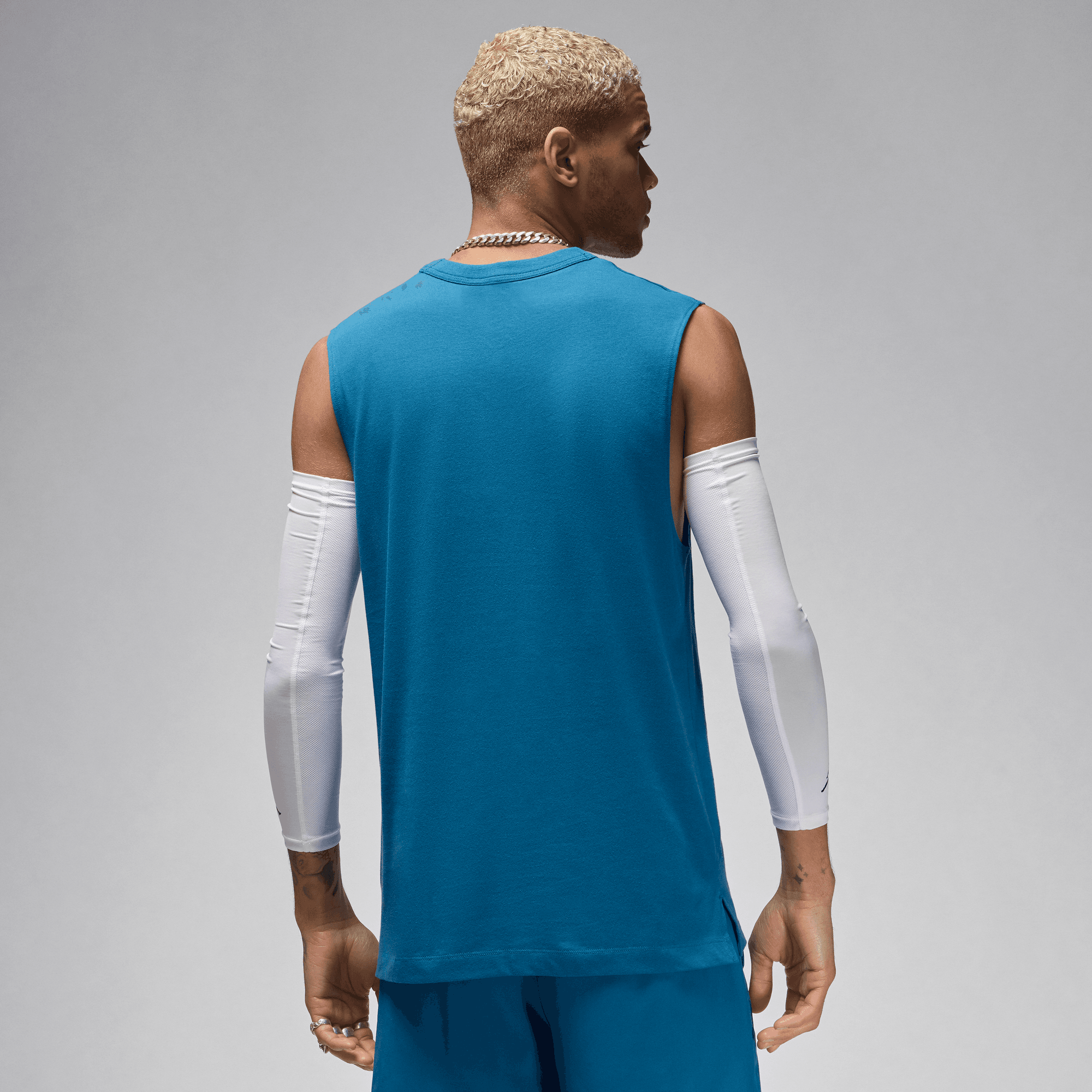 NIKE Polyester singlet shirt sleeveless shirts Training Gear Sport Wear Men  Shirt Baju Lelaki TRANSPARENT LOGO