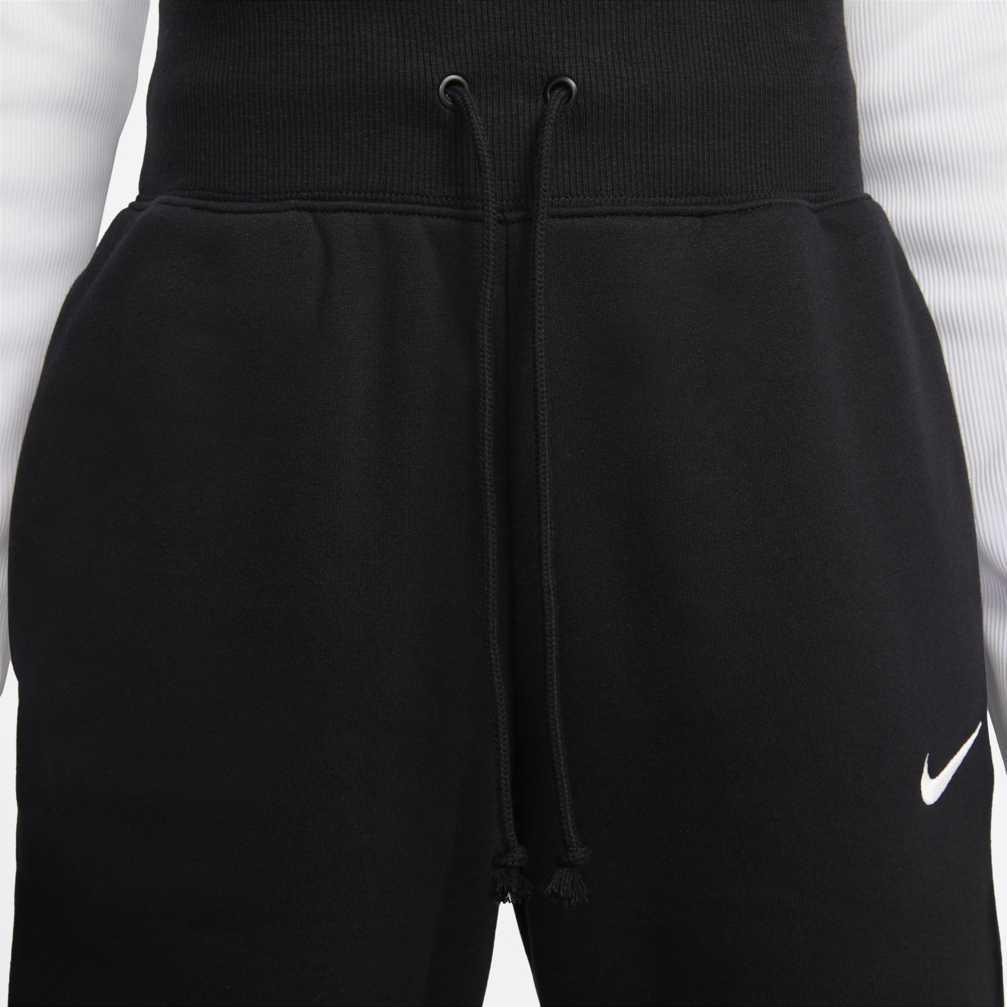 NIKE SPORTSWEAR ﻿WOMEN'S HIGH-WAISTED RIBBED JERSEY PANTS ﻿BAROQUE