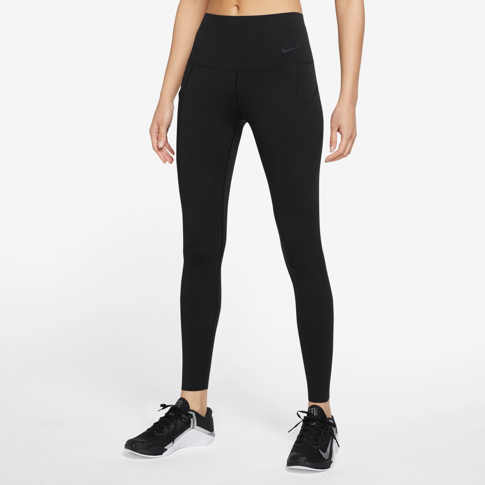 NIKE UNIVERSA WOMEN'S MEDIUM-SUPPORT HIGH-WAISTED 7/8 LEGGINGS WITH PO –  Park Access