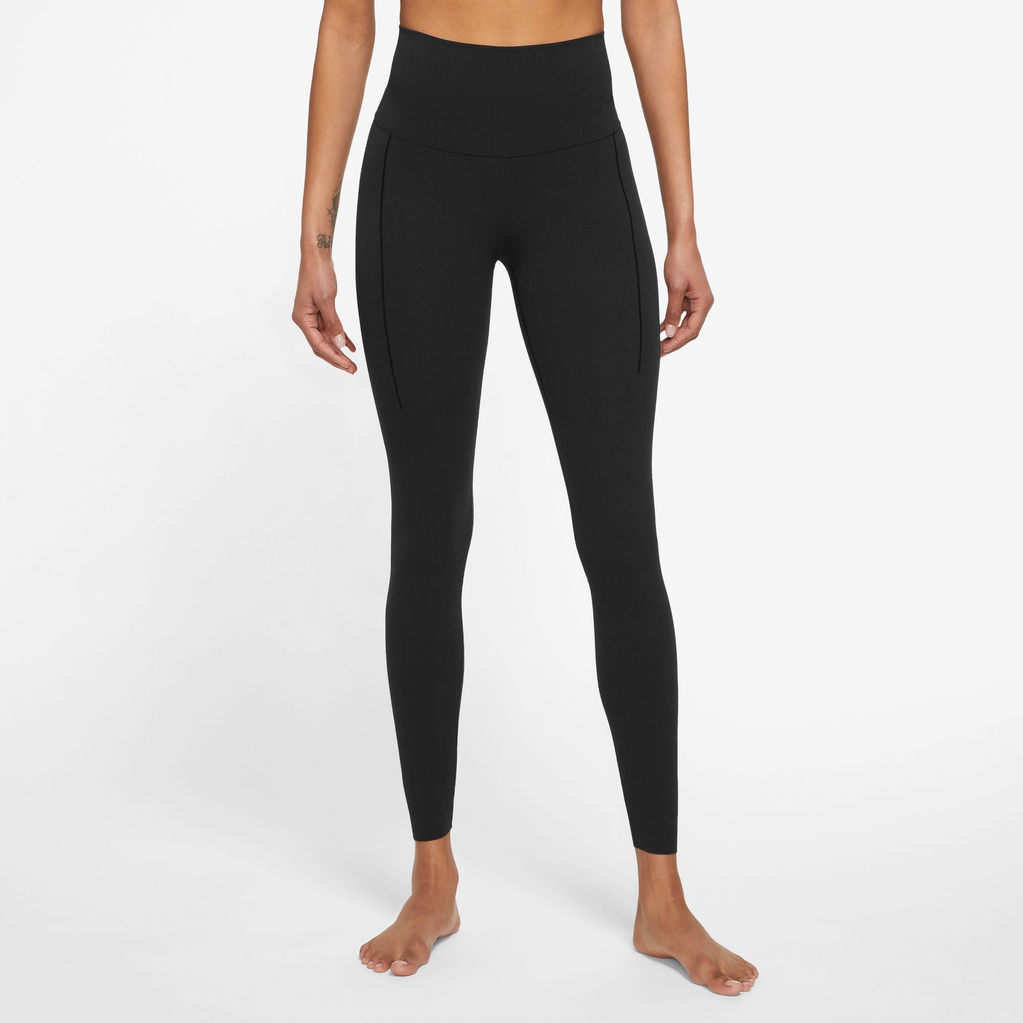 NIKE DRI-FIT ZENVY WOMENS GENTLE-SUPPORT HIGH-WAISTED 7/8 LEGGINGS