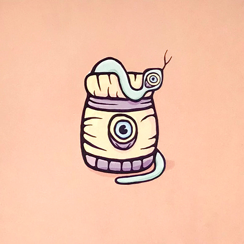 Vegemite Snake Brentos Artwork 2018