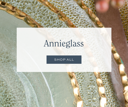 Annieglass Glass Gold Dinnerware
