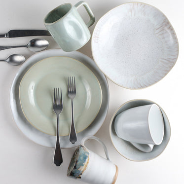 Bella Vita Green Tabletop Dinnerware Place Setting