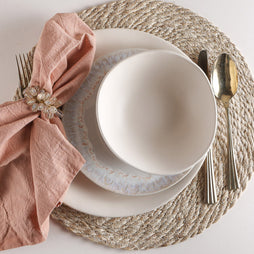 Bella Vita Cream Tabletop Dinnerware Place Setting